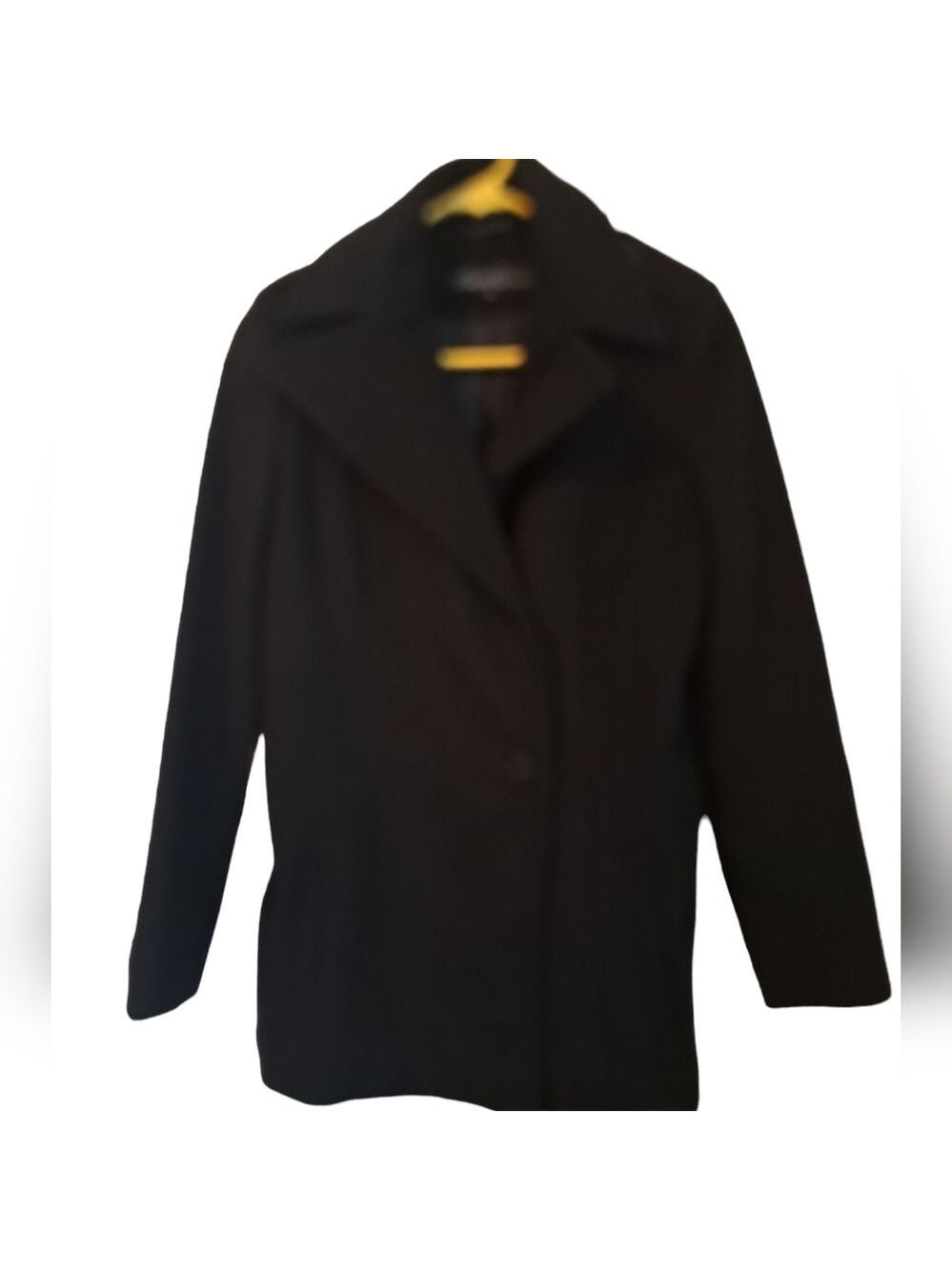 Ladies KENNETH COLE wool single breasted jacket peacoat navy blue coastal size 6 - Picture 7 of 12